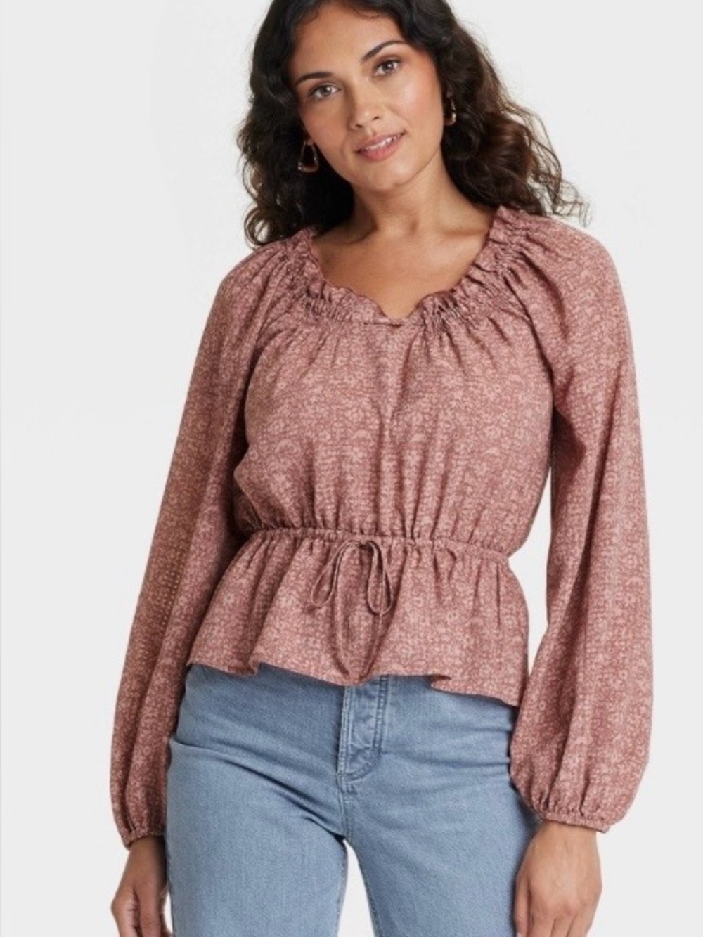 Universal Thread Peasant Blouse